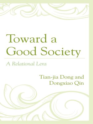 cover image of Toward a Good Society